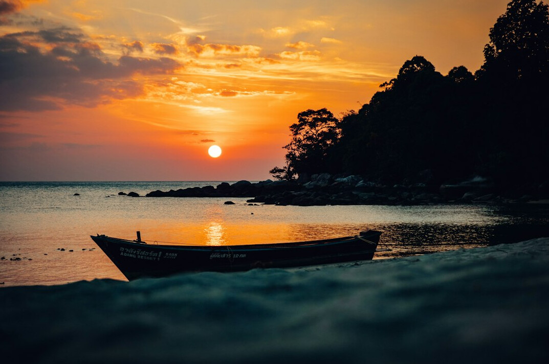 thailand beach sunset
